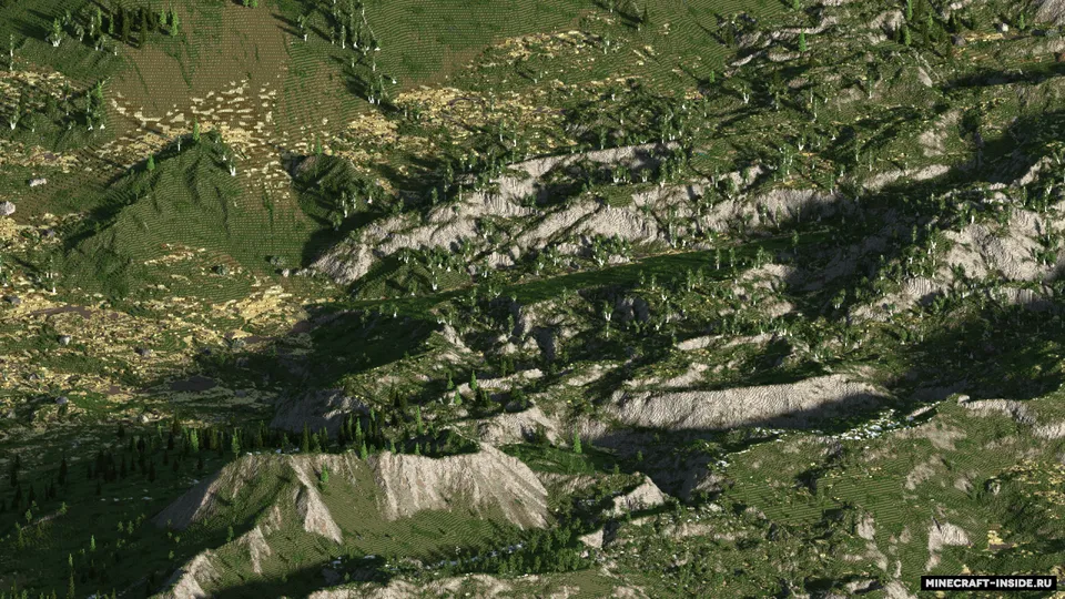 Spring Highlands — Minecraft xarita, rasm 2