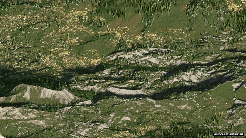 Spring Highlands — Minecraft xarita, rasm 4