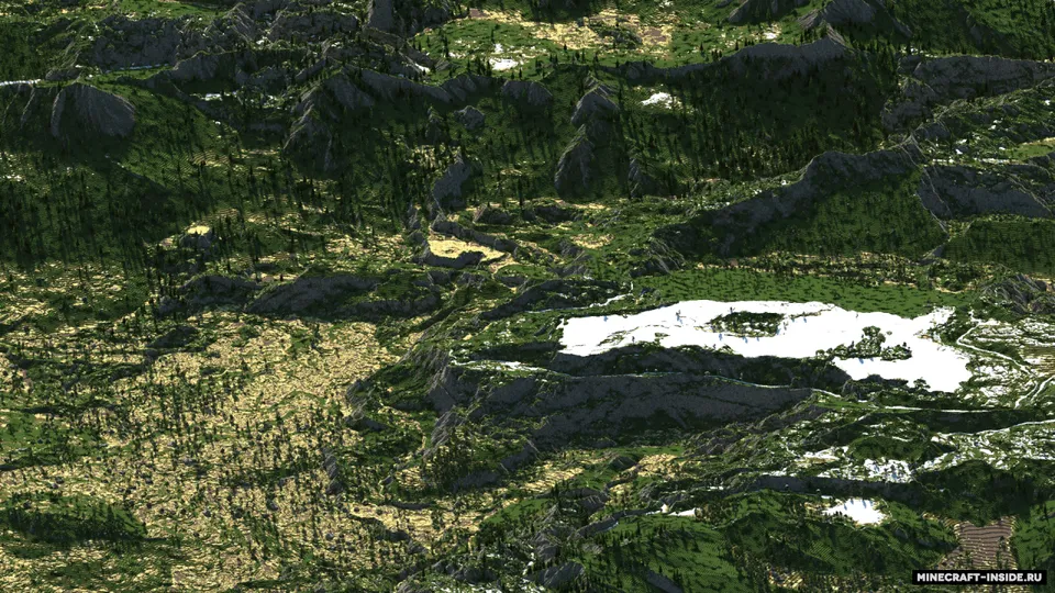 Spring Highlands — Minecraft xarita, rasm 6