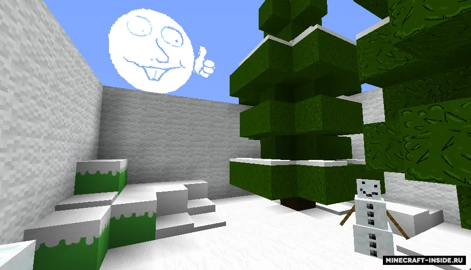 Tugmani top! — Minecraft xarita, rasm 2