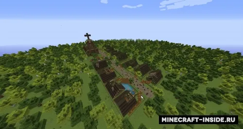 Jodugar qishlog'i (PvP map) — Minecraft xarita, rasm 1