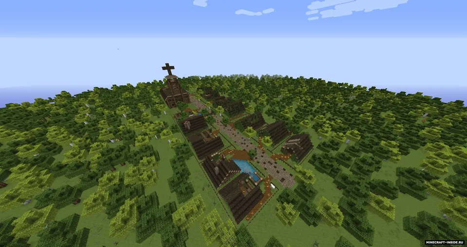 Jodugar qishlog'i (PvP map) — Minecraft xarita, rasm 5