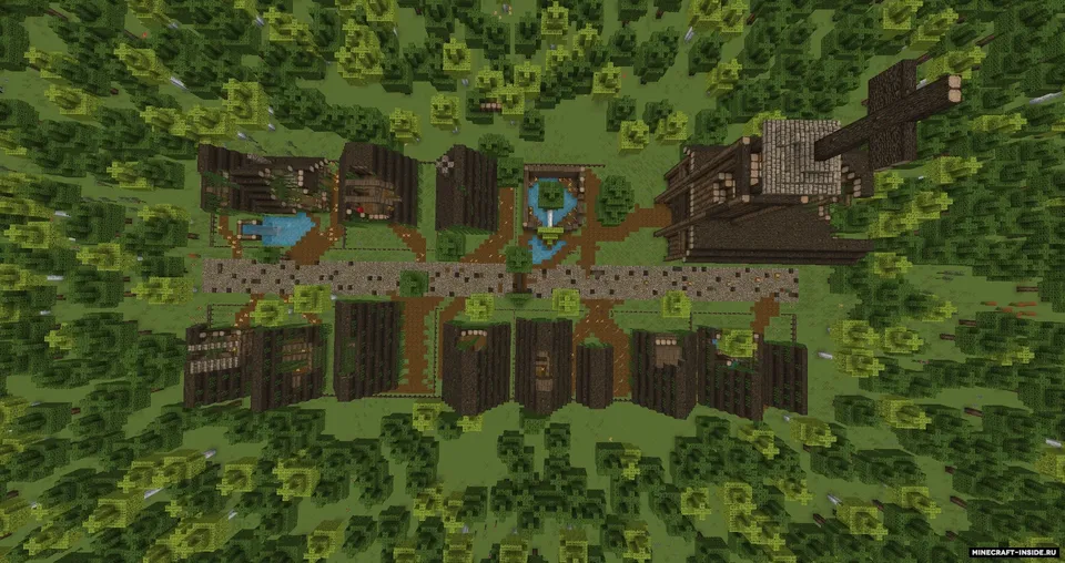 Jodugar qishlog'i (PvP map) — Minecraft xarita, rasm 6