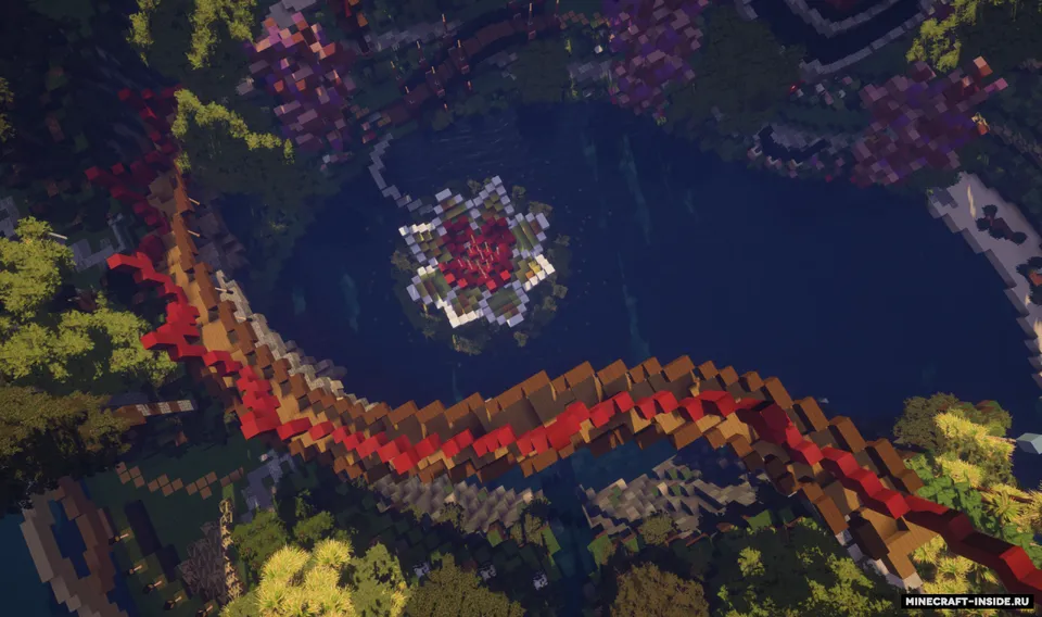 A Fantastic Futuristic Park — Minecraft xarita, rasm 3