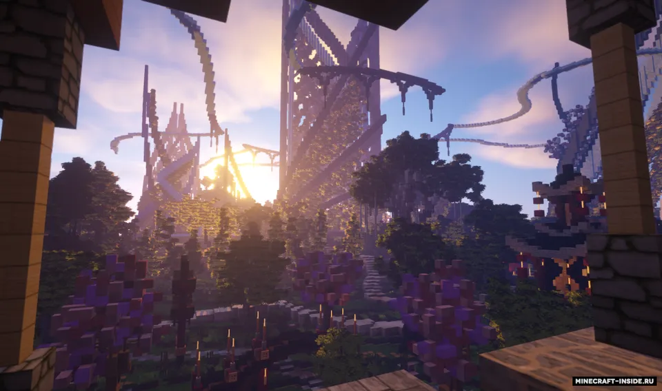 A Fantastic Futuristic Park — Minecraft xarita, rasm 4
