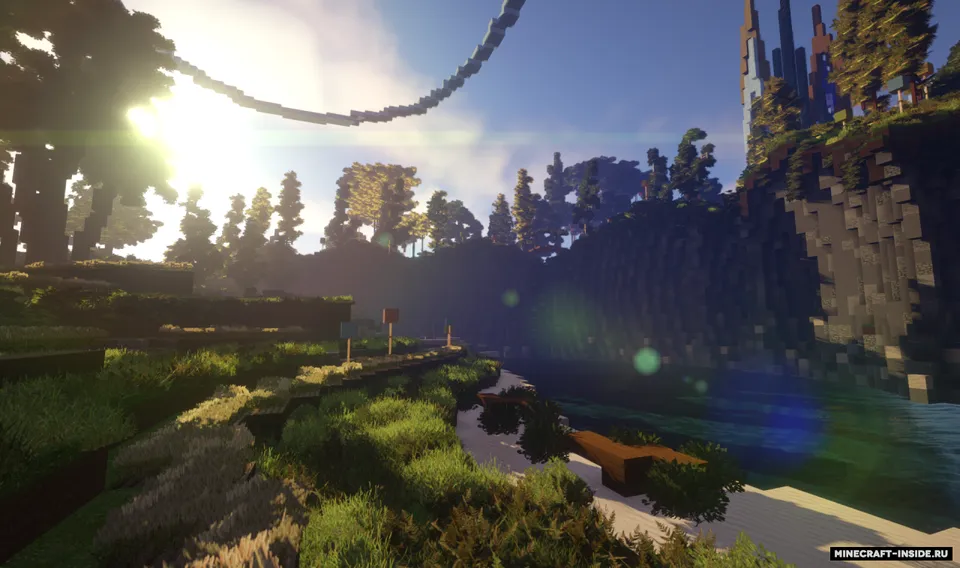 A Fantastic Futuristic Park — Minecraft xarita, rasm 5