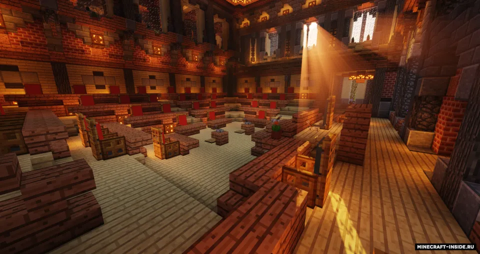French Castle with Garden — Minecraft xarita, rasm 4