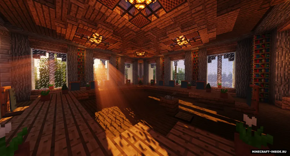 French Castle with Garden — Minecraft xarita, rasm 6