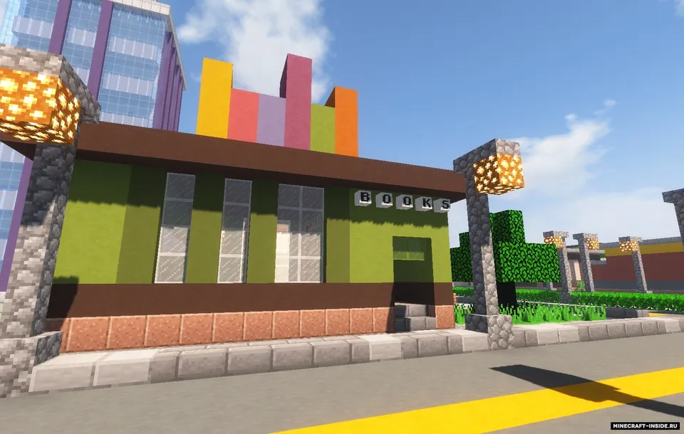 TECHLIENS 2.0 - Maynkraftdagi shahar — Minecraft xarita, rasm 7