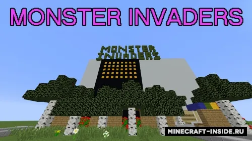 Monster Invaders — Minecraft xarita, rasm 1