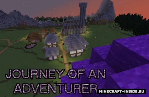 Journey of an Adventurer — Minecraft xarita, rasm 1