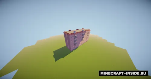 Xrushchyovka — Minecraft xarita, rasm 1