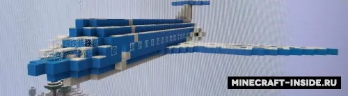Samolyot Yak-40 — Minecraft xarita, rasm 1