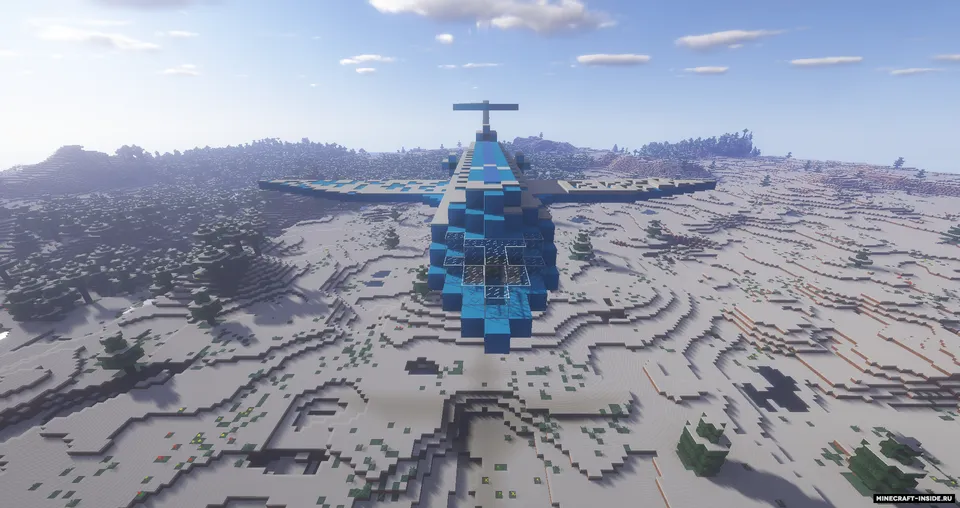 Samolyot Yak-40 — Minecraft xarita, rasm 3
