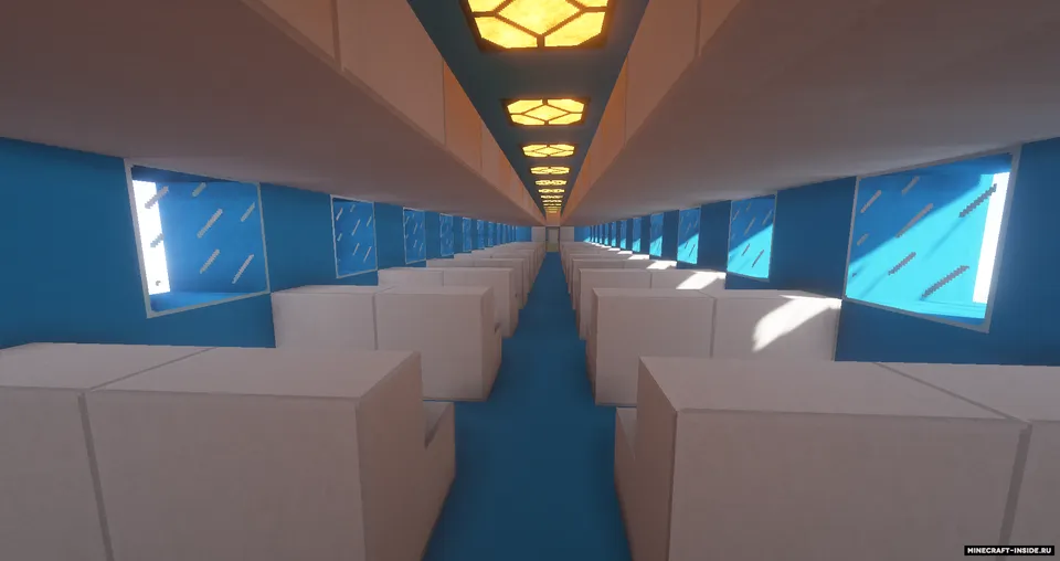 Samolyot Yak-40 — Minecraft xarita, rasm 4