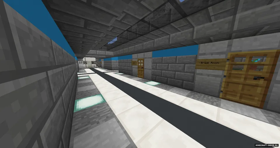 Abandoned Isolation: A Prison Escape — Minecraft xarita, rasm 4