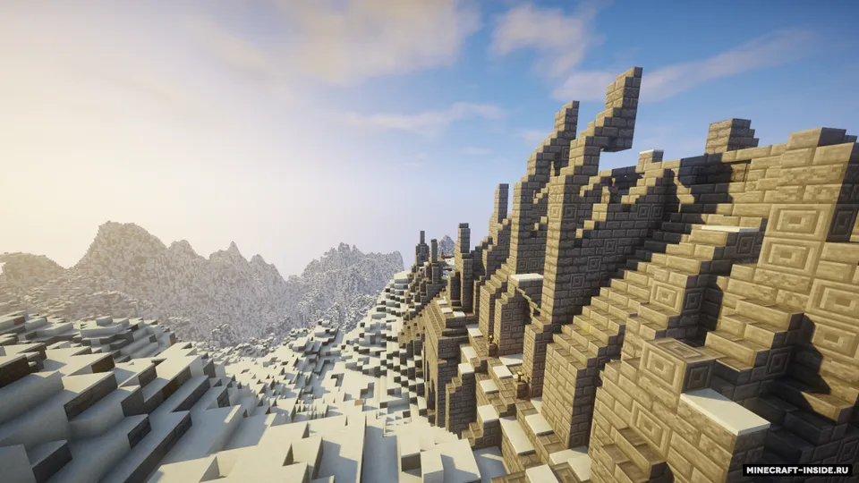 A Northen Temple from Skyrim — Minecraft xarita, rasm 5