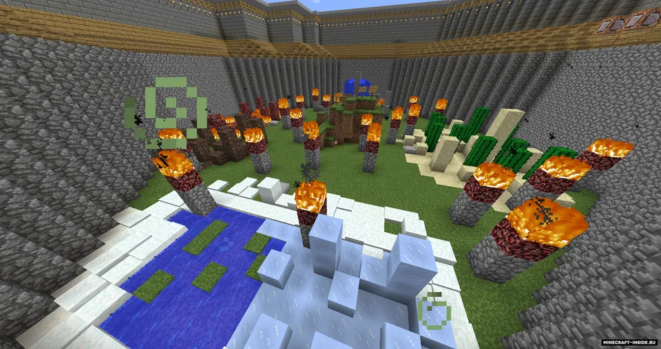 PvP arena by Zakermaen_YT — Minecraft xarita, rasm 2