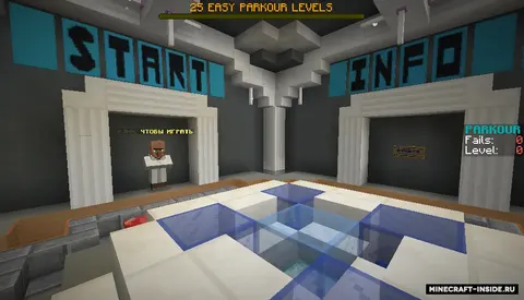 25 Easy Parkour Levels