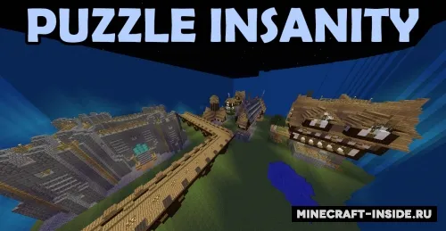 Puzzle Insanity — Minecraft xarita, rasm 1