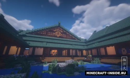 Kaiyo Onsen — Minecraft xarita, rasm 1