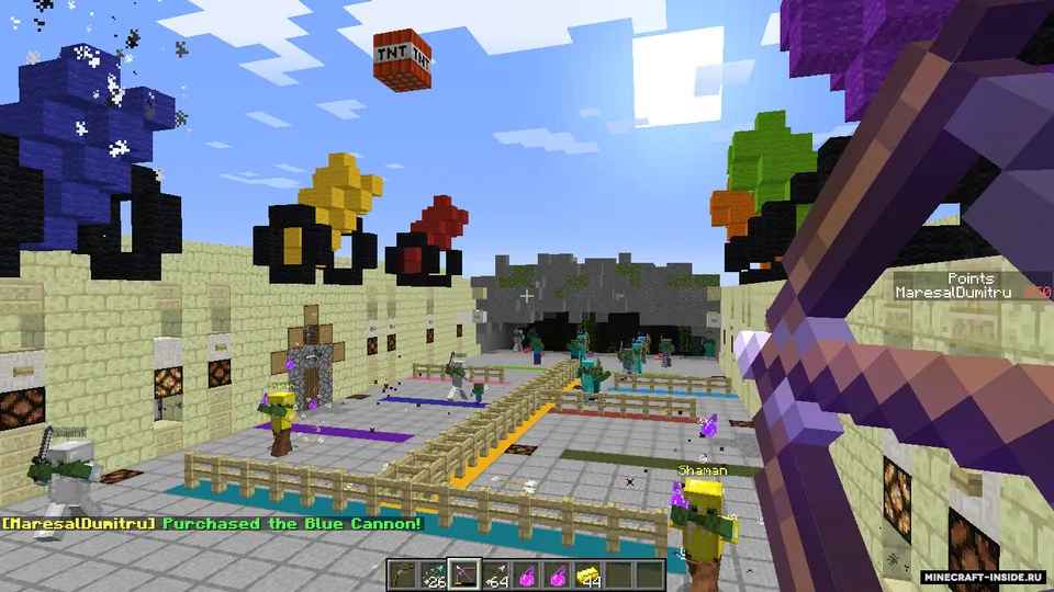 Blocks vs. Zombies — Minecraft xarita, rasm 2
