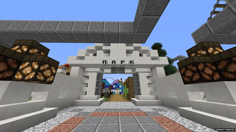 Map - JOYSTIK Park — Minecraft xarita, rasm 2