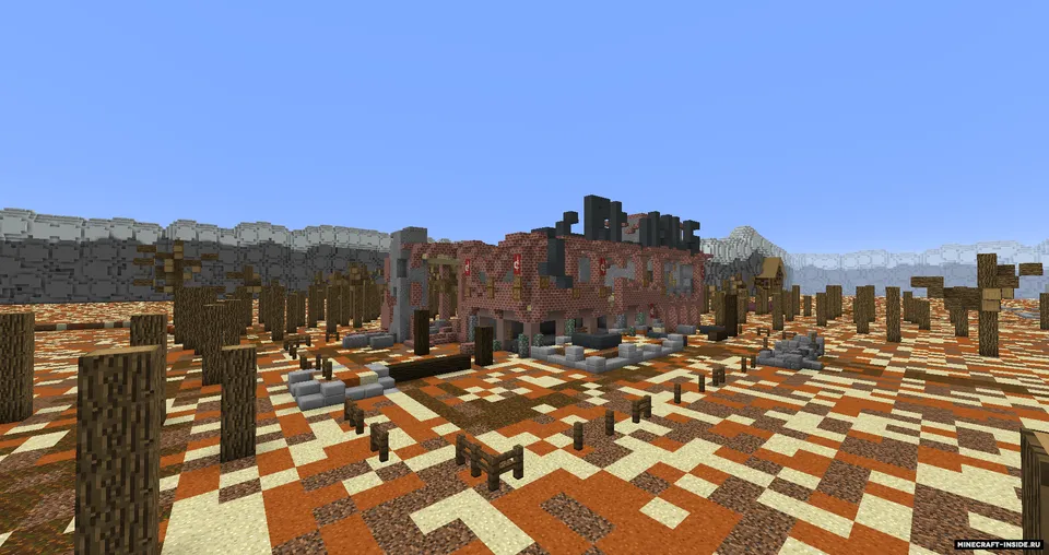 The Zombie Apocalypse II: Hell's Fury — Minecraft xarita, rasm 5