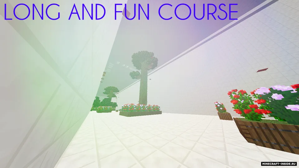 Slow Falling Parkour — Minecraft xarita, rasm 2