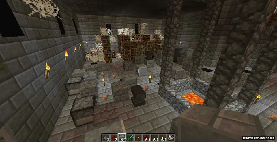 Qadimiy tashlandiq qo'rg'on — Minecraft xarita, rasm 3