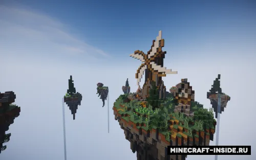 Small Medieval Skywars — Minecraft xarita, rasm 1