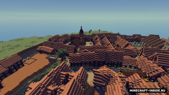 Old medieval city — Minecraft xarita, rasm 2
