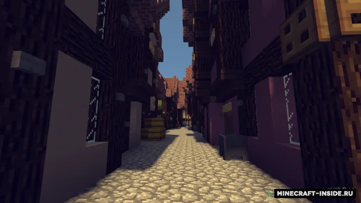 Old medieval city — Minecraft xarita, rasm 3