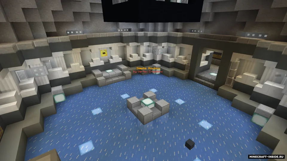 Simple Hockey — Minecraft xarita, rasm 1