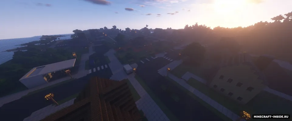 Fortnite's Pleasant Park — Minecraft xarita, rasm 4
