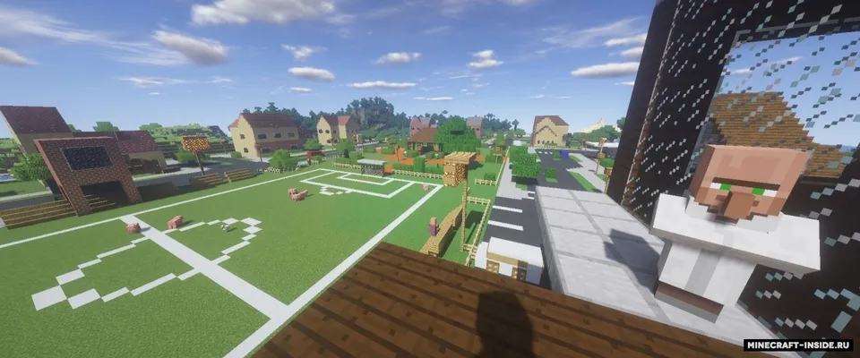 Fortnite's Pleasant Park — Minecraft xarita, rasm 6