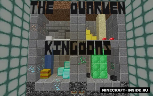 The Dwarven Kingdoms: Part 1 — Minecraft xarita, rasm 1