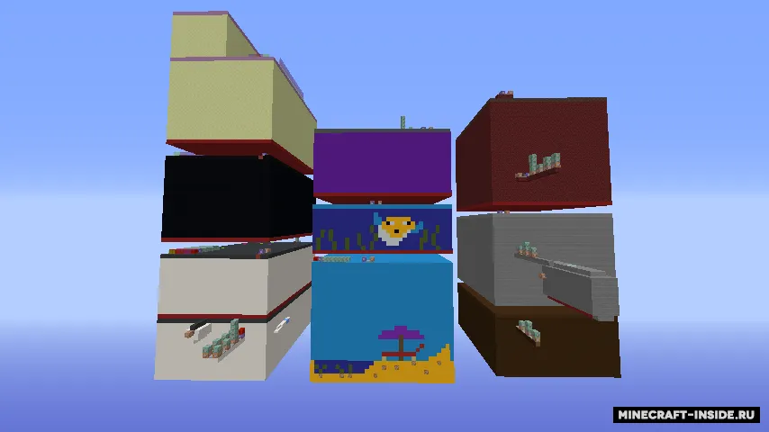 Zone Unusual Parkour — Minecraft xarita, rasm 4