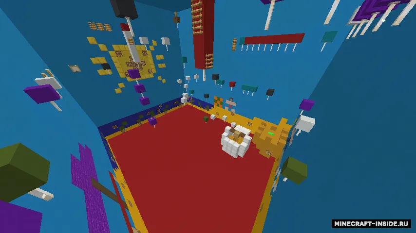 Zone Unusual Parkour — Minecraft xarita, rasm 7