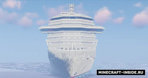 Carnival Triumph - Cruise Ship Replica — Minecraft xarita, rasm 1