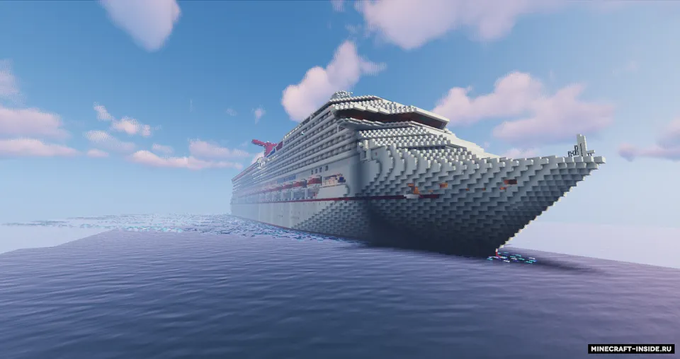Carnival Triumph - Cruise Ship Replica — Minecraft xarita, rasm 4