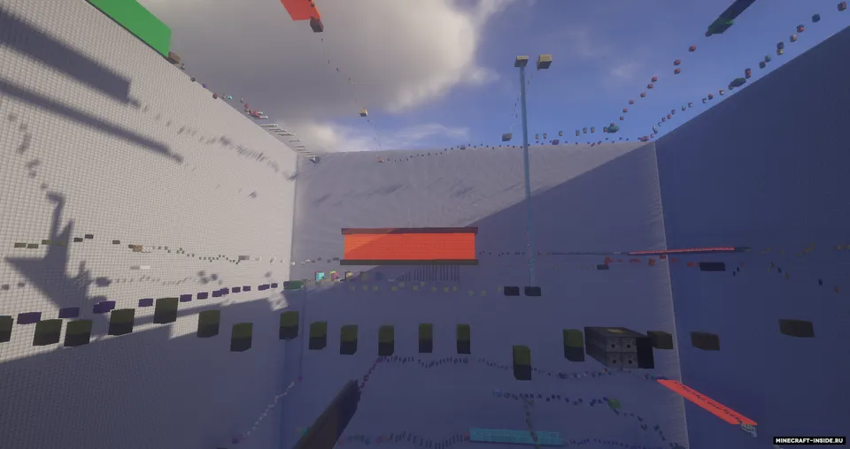 Gold / Iron / Diamond - Parkour map — Minecraft xarita, rasm 4