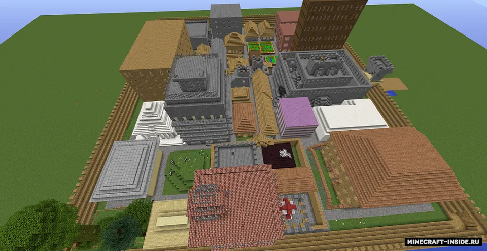 City by Goldingot — Minecraft xarita, rasm 2