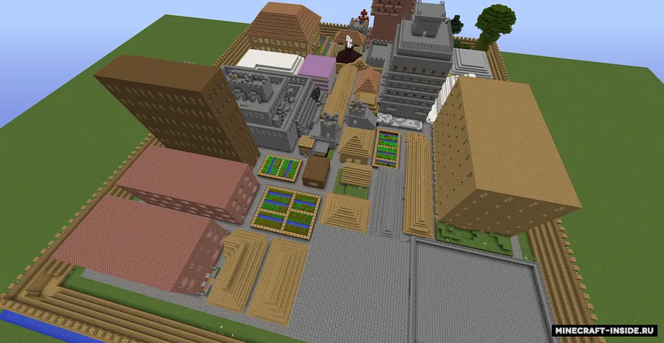 City by Goldingot — Minecraft xarita, rasm 3