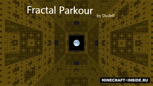 Fractal Parkour — Minecraft xarita, rasm 1