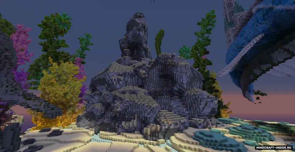 Traveling Atlantis — Minecraft xarita, rasm 2
