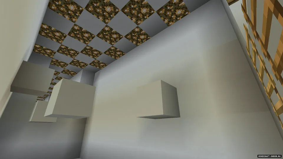 White pakour by qaz1234 — Minecraft xarita, rasm 2