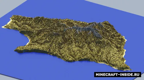 Santa Rosa — Minecraft xarita, rasm 1