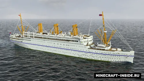 RMS Empress of Australia — Minecraft xarita, rasm 1