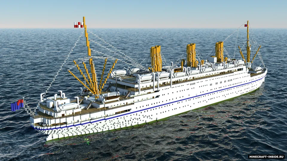 RMS Empress of Australia — Minecraft xarita, rasm 7